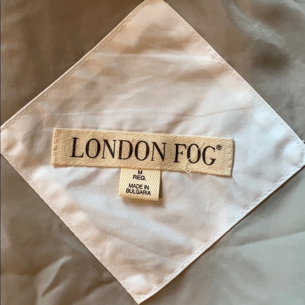 London Fog tan coat - Picture 5 of 8